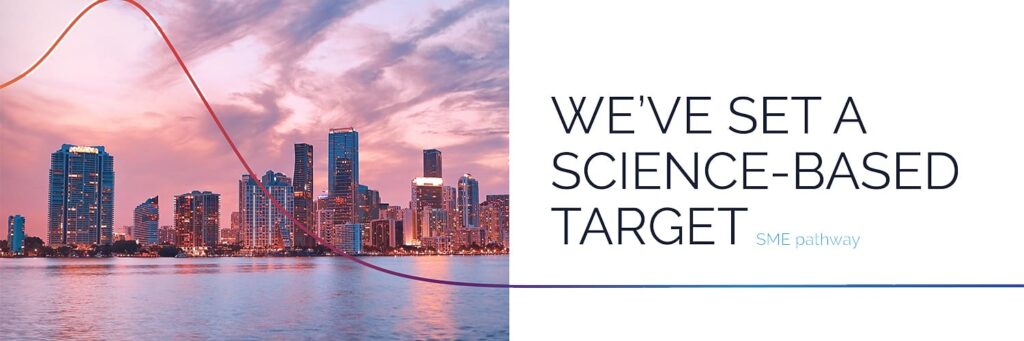 CTT Systems commitment to Science Based Targets Initiative (SBTi)